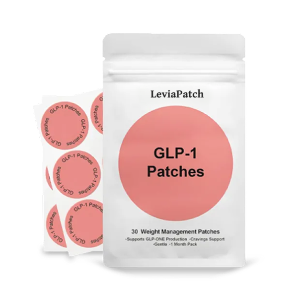 Levia Patch pouch ready to open